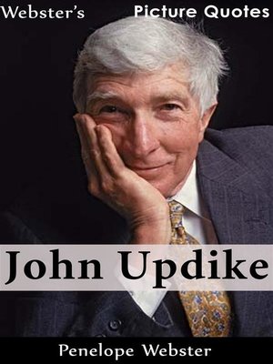 cover image of Webster's John Updike Picture Quotes
